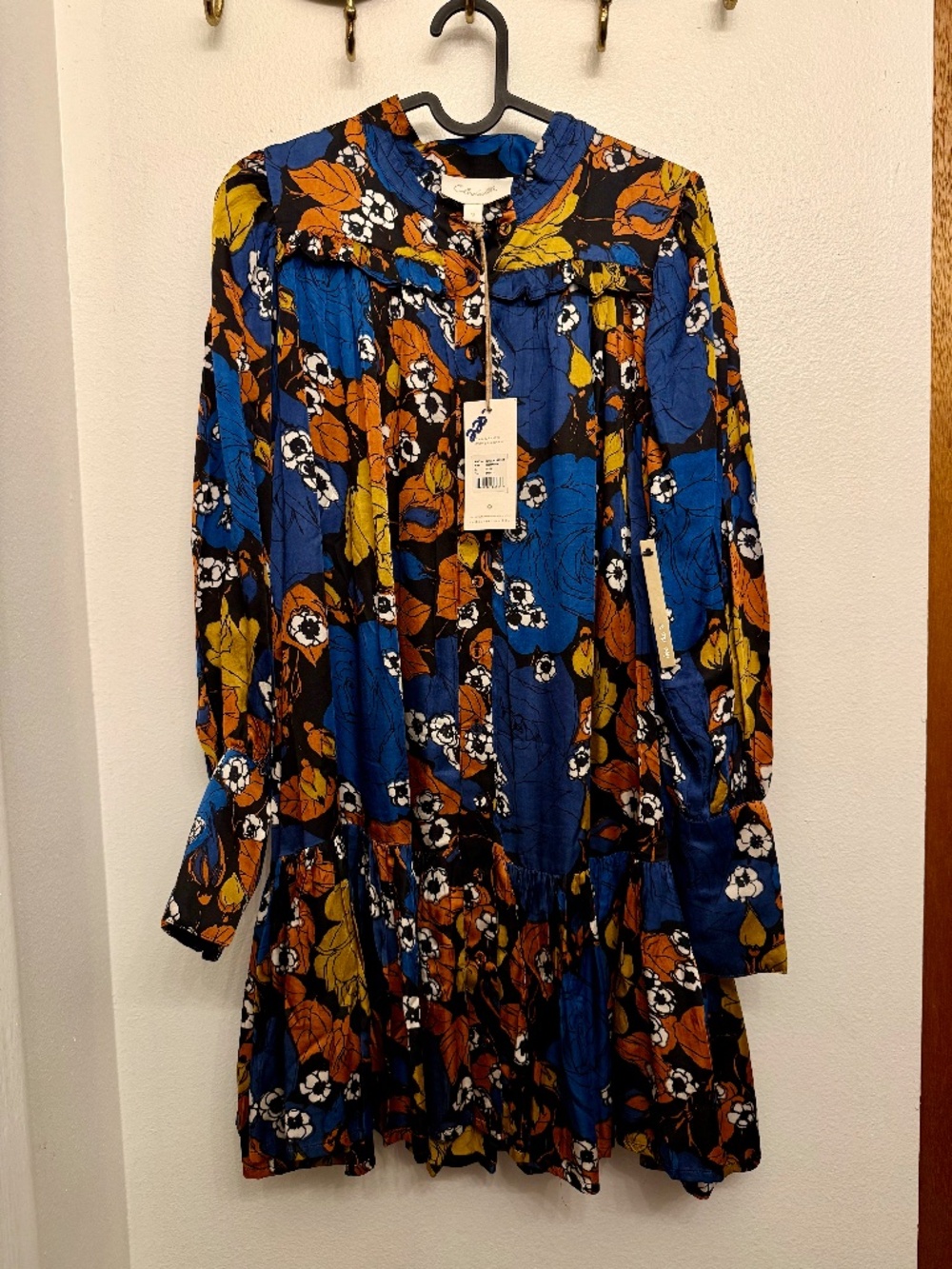 NWT Cleobella Claire Mini Dress in Sakura Floral Print Size Small - Picture 4 of 8